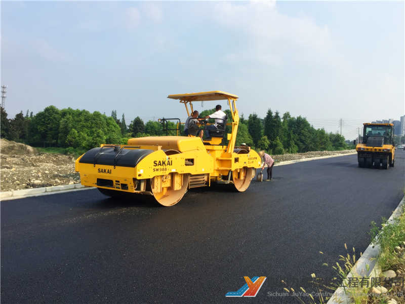 崇州羊馬新城市政道路施工